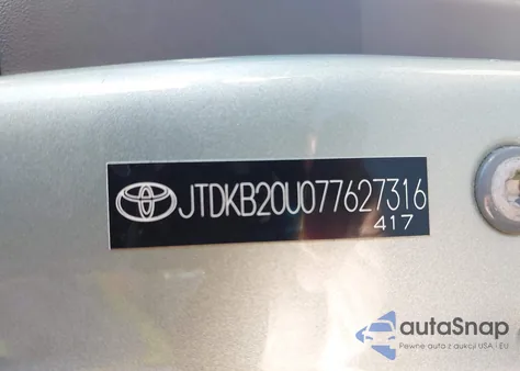 2007 Toyota Prius Touring from USA, damaged, VIN JTDKB20U077627316